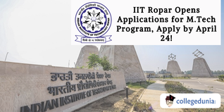 IIT Ropar Opens Applications for M.Tech Program, Apply by April 24!